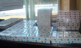 Palangos pareigūnams įkliuvo cigarečių kontrabandininkė