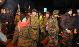 Naktinis žygis Klaipėdos sukilimo dalyvių keliais