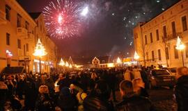 Klaipėda pasitiko 2014-uosius metus