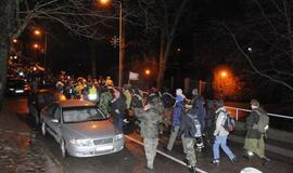 Naktinis žygis Klaipėdos sukilimo dalyvių keliais