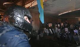 Protestuojai Kijeve užėmė Ukrainiečių rūmus