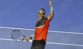 Rafaelis Nadalis iškopė į "Australian Open" finalą