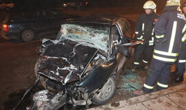 Girtas vairuotojas Klaipėdoje sukėlė avariją