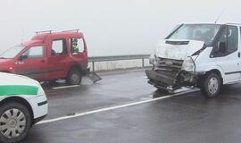 Iš Norvegijos grįžtantys vyrai pateko į avariją