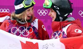 Kanados akrobatinio slidinėjimo atstovėms - auksas ir bronza