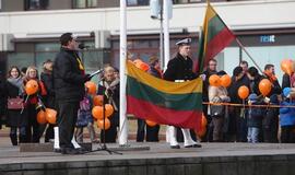 Klaipėda pasidabino trispalvėmis