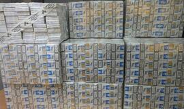 Klaipėdos muitininkų laimikis -  10 tūkst. pakelių