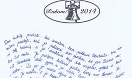 Liko 2 dienos siųsti dailyraščius konkursui "Rašom!"