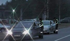 Palangoje - kelių policijos reidai