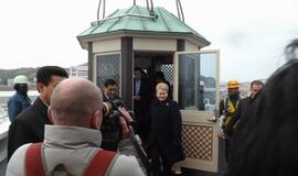 SGD laivo-saugyklos krikštynos