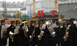 SGD laivo-saugyklos krikštynos