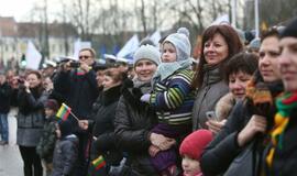 Klaipėda pasidabino trispalvėmis