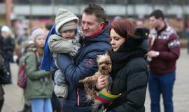 Klaipėda pasidabino trispalvėmis