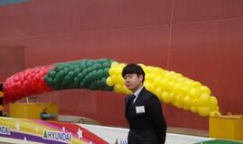 SGD laivo-saugyklos krikštynos