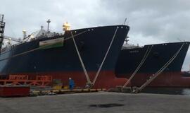 SGD laivo-saugyklos krikštynos