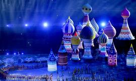 Sočio olimpinių žaidynių atidarymo akimirkos