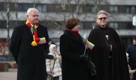 Klaipėda pasidabino trispalvėmis