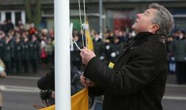 Klaipėda pasidabino trispalvėmis