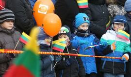 Klaipėda pasidabino trispalvėmis