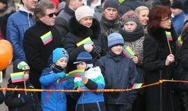 Klaipėda pasidabino trispalvėmis