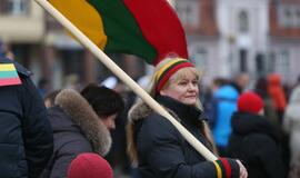 Klaipėda pasidabino trispalvėmis