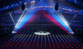 Sočio olimpinių žaidynių atidarymo akimirkos