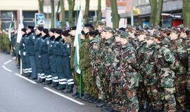 Klaipėda pasidabino trispalvėmis