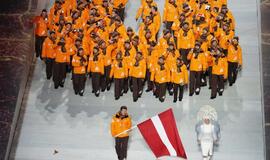 Sočio olimpinių žaidynių atidarymo akimirkos