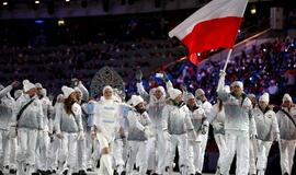 Sočio olimpinių žaidynių atidarymo akimirkos