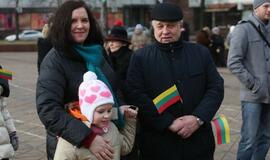 Klaipėda pasidabino trispalvėmis