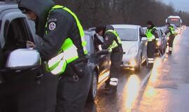 Policijos reidas: girčiausia buvo moteris