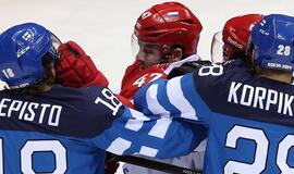 Suomijos ledo ritulininkai olimpinių žaidynių ketvirtfinalyje eliminavo rusus