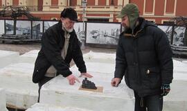 Teatro aikštėje iškils įspūdinga ledo skulptūra