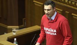 Vitalijus Klyčko oficialiai paskelbė sieksiąs Ukrainos prezidento posto