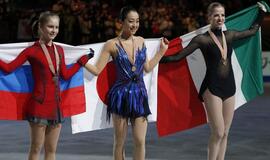 Japonijos čiuožėja Mao Asada trečią kartą tapo pasaulio čempione