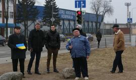 Piketas prie Rusijos konsulato