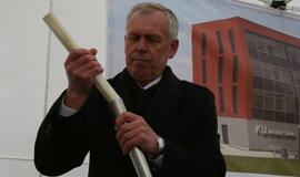 KU Verslo inkubatoriaus statybų pradžia