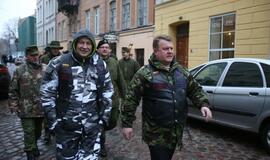 Baikeriai Klaipėdos senamiestyje