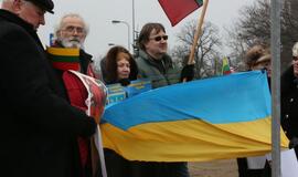 Piketas prie Rusijos konsulato