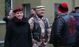 Baikeriai Klaipėdos senamiestyje