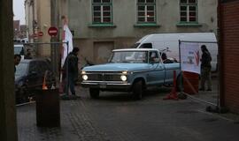 Baikeriai Klaipėdos senamiestyje