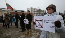 Piketas prie Rusijos konsulato