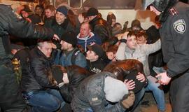 Ukrainos Donecko mieste - kruvini susirėmimai