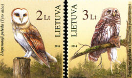 Ant pašto ženklų nutūps dvi nykstančios pelėdos