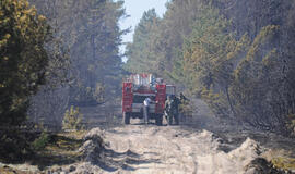 Kuršių nerijoje mažinamos ugniagesių pajėgos