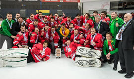 Lietuvos ledo ritulininkams - bronzos medaliai