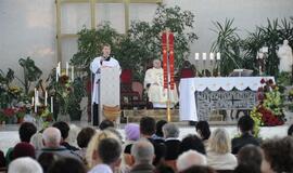 Velykų mišios Klaipėdos šv. Juozapo Darbininko bažnyčioje