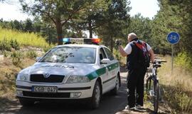 Gaisras Kuršių nerijoje: antroji diena