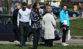 Gaisras Vingio gatvėje