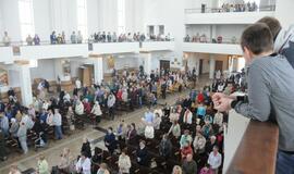 Velykų mišios Klaipėdos šv. Juozapo Darbininko bažnyčioje